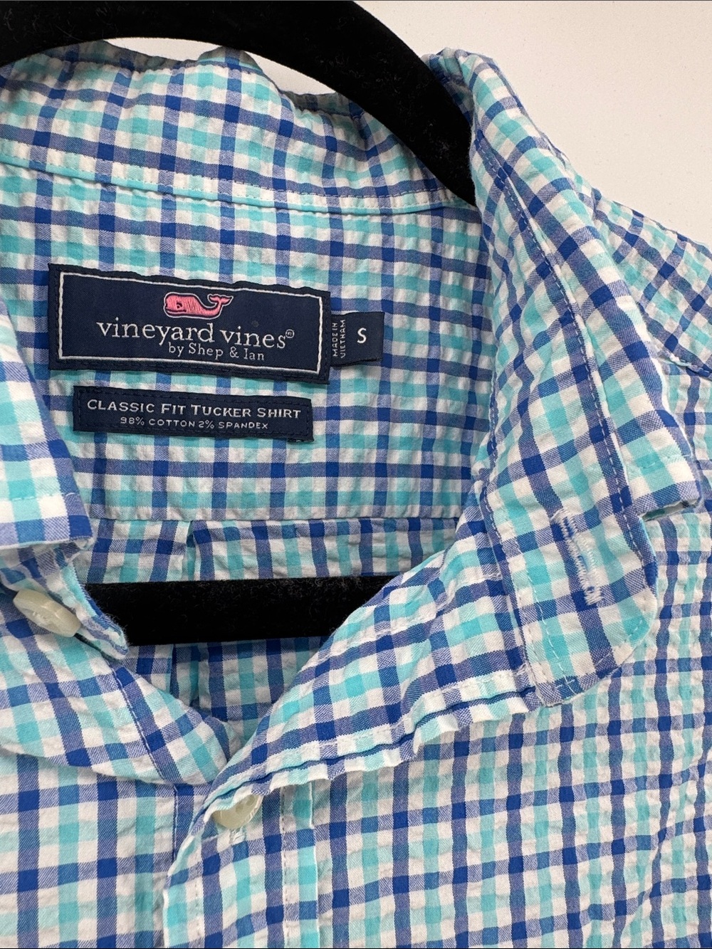 Vineyard Vines Classic Fit Tucker Shirt Button-Down Shirt Men's Size Small - Picture 5 of 5